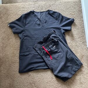 Figs charcoal limited edition set.